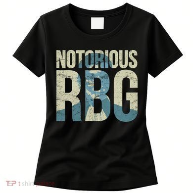 Notorious RBG Blue Logo Women's T-Shirt