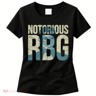 Notorious RBG Blue Logo Women's T-Shirt