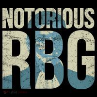 Notorious RBG Blue Logo Women's T-Shirt thumb 6