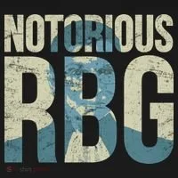 Notorious RBG Blue Logo Kids Sweatshirt thumb 2