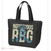 Notorious RBG Blue Logo Tote Bag thumb 3