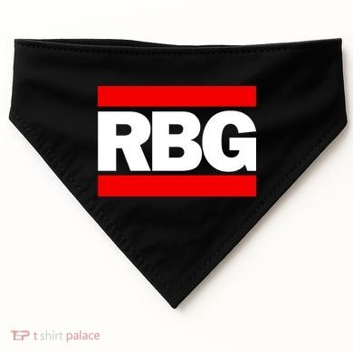 Notorious RBG Box Logo USA-Made Doggie Bandana