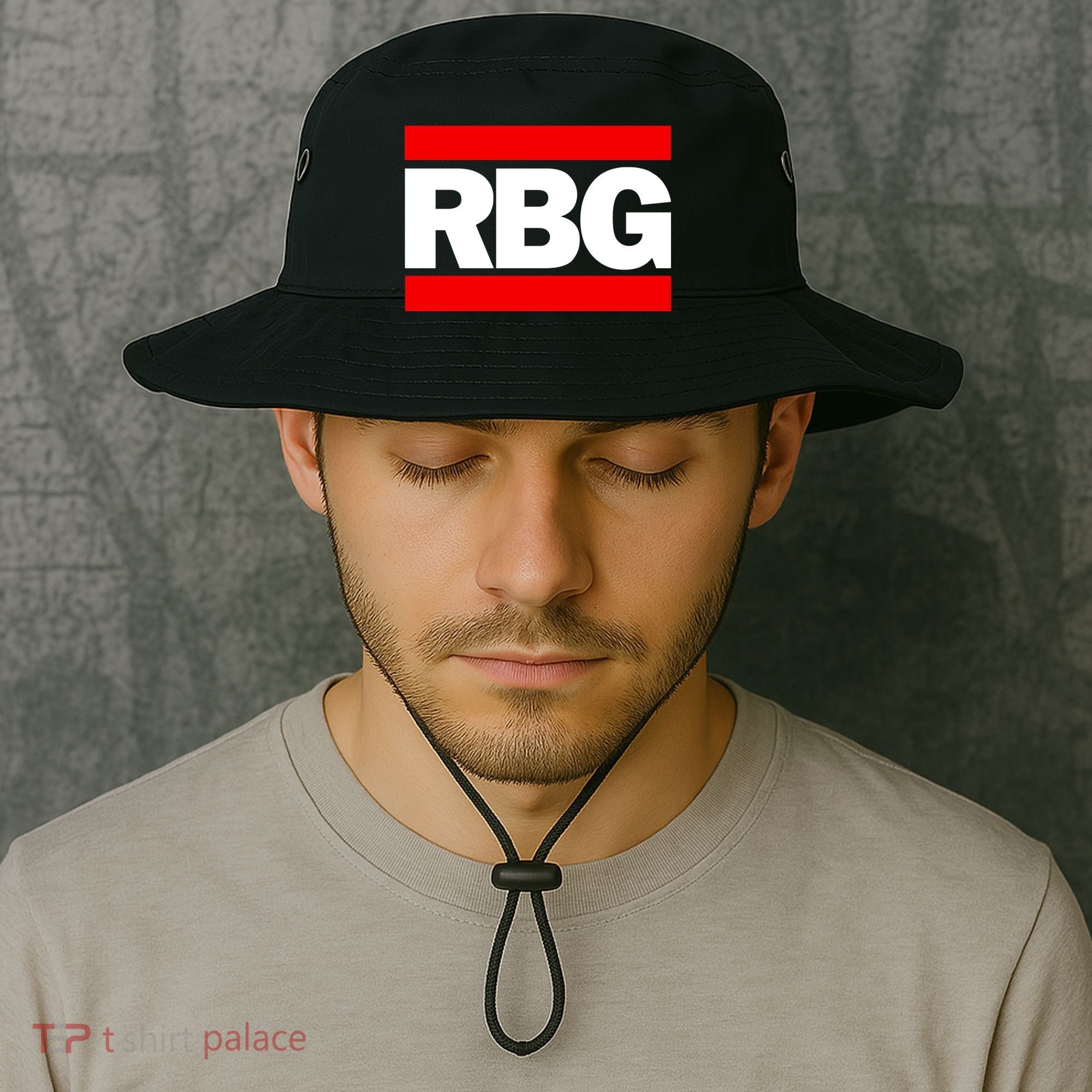 Notorious RBG Box Logo Bucket Hat