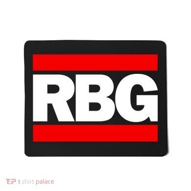 Notorious RBG Box Logo Mousepad