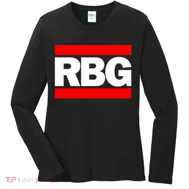 Notorious RBG Box Logo Women's Long Sleeve Shirt