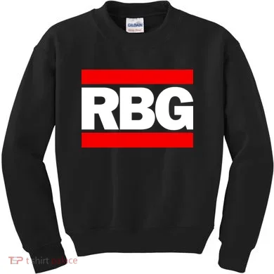 Notorious RBG Box Logo Kids Sweatshirt