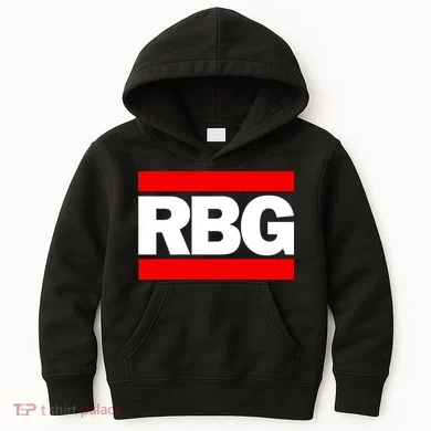 Notorious RBG Box Logo Kids Hoodie
