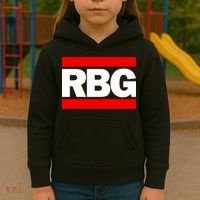 Notorious RBG Box Logo Kids Hoodie thumb 3