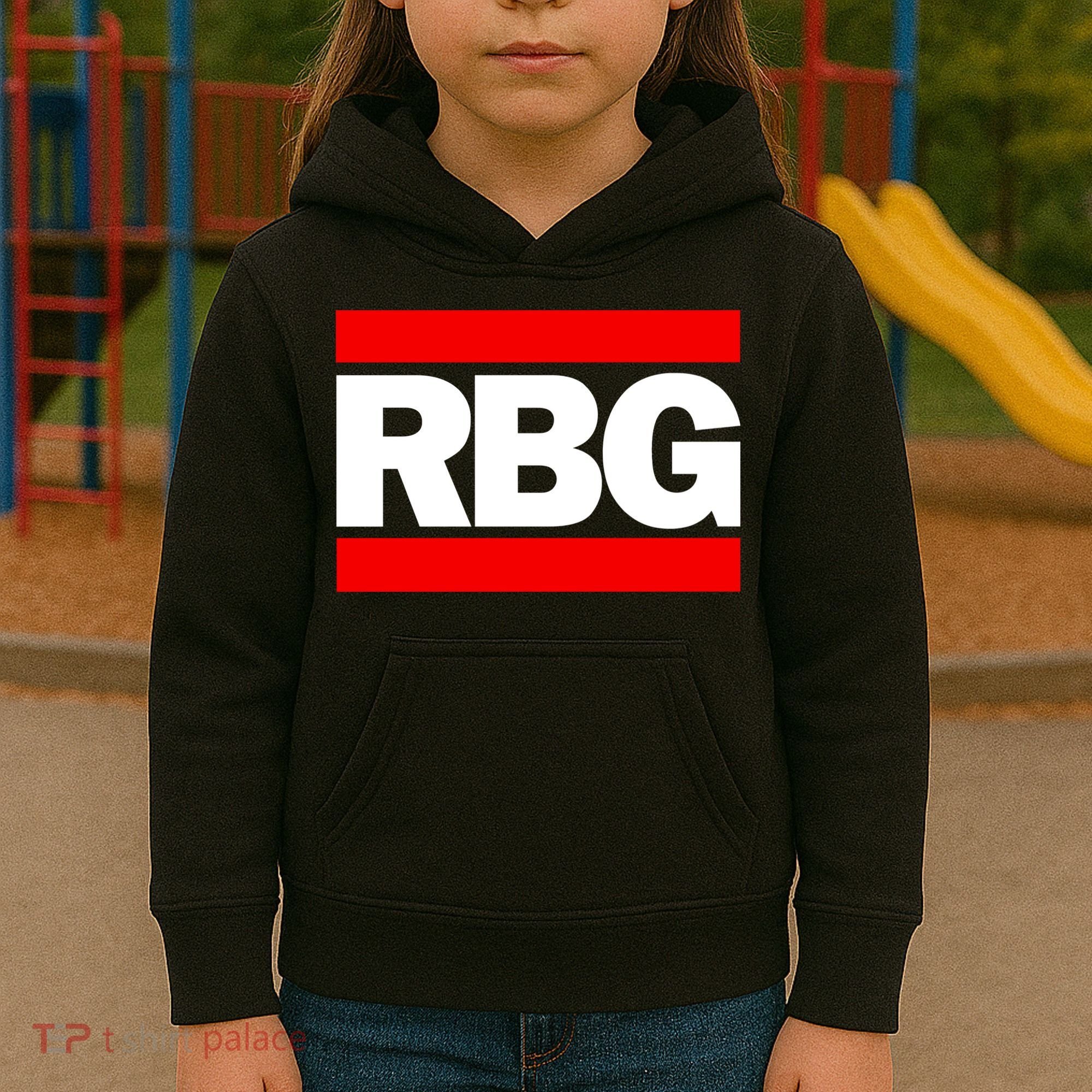 Notorious RBG Box Logo Kids Hoodie