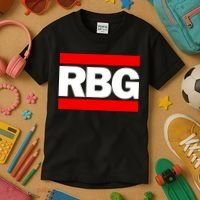 Notorious RBG Box Logo Kids T-Shirt thumb 3