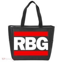 Notorious RBG Box Logo Tote Bag thumb 0