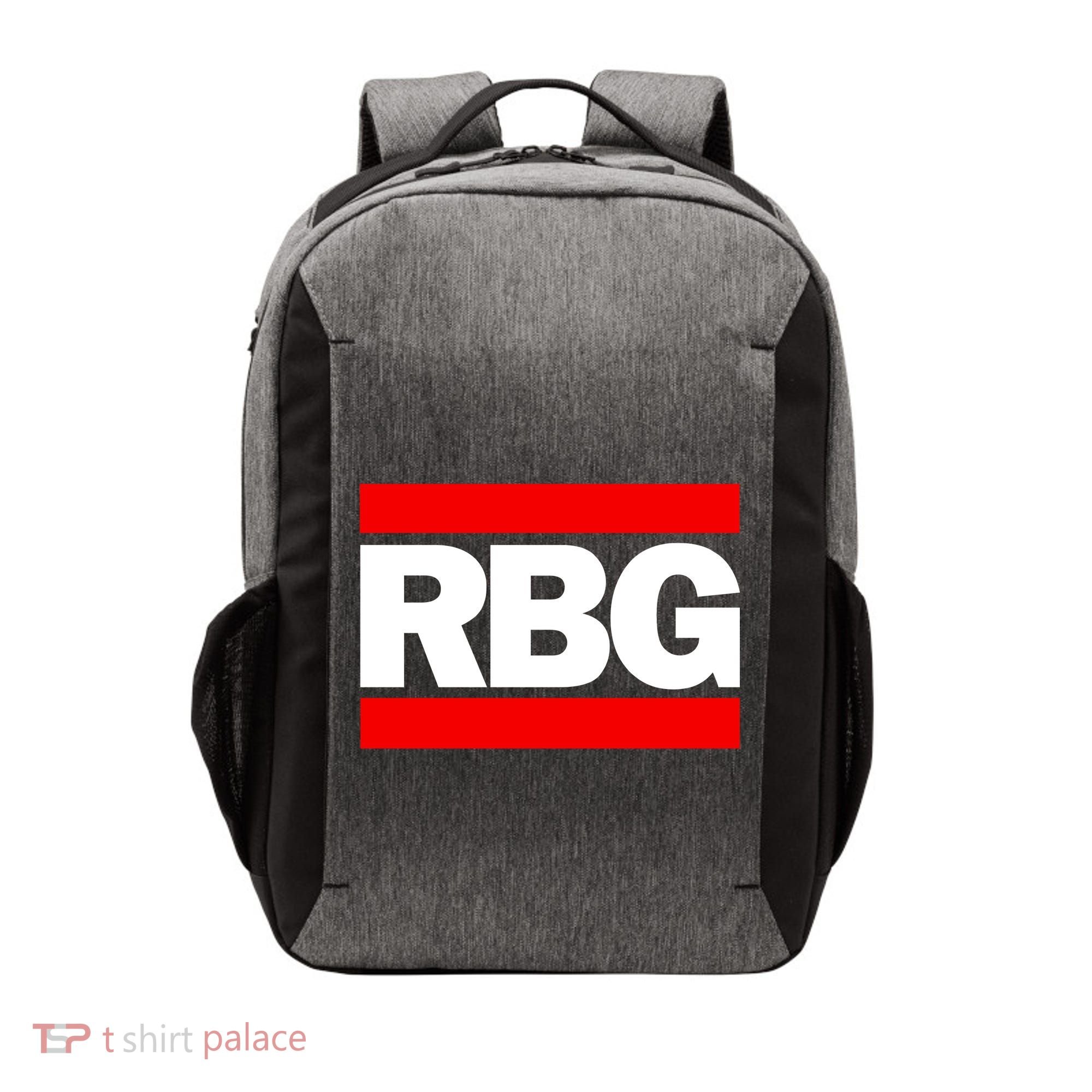 Notorious RBG Box Logo Vector Backpack