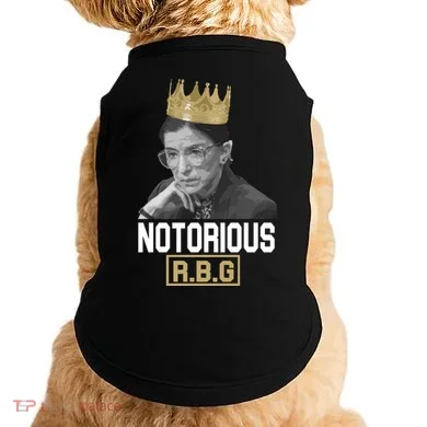 Notorious RBG Classic Ruth Crown Doggie Tank
