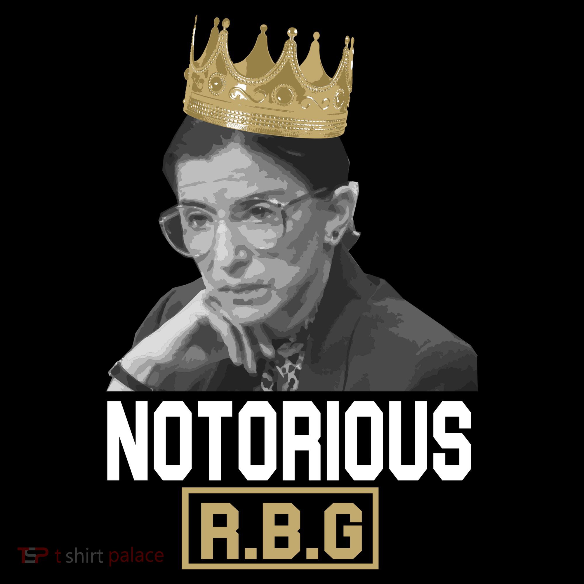 Notorious RBG Classic Ruth Crown Long Sleeve Shirt