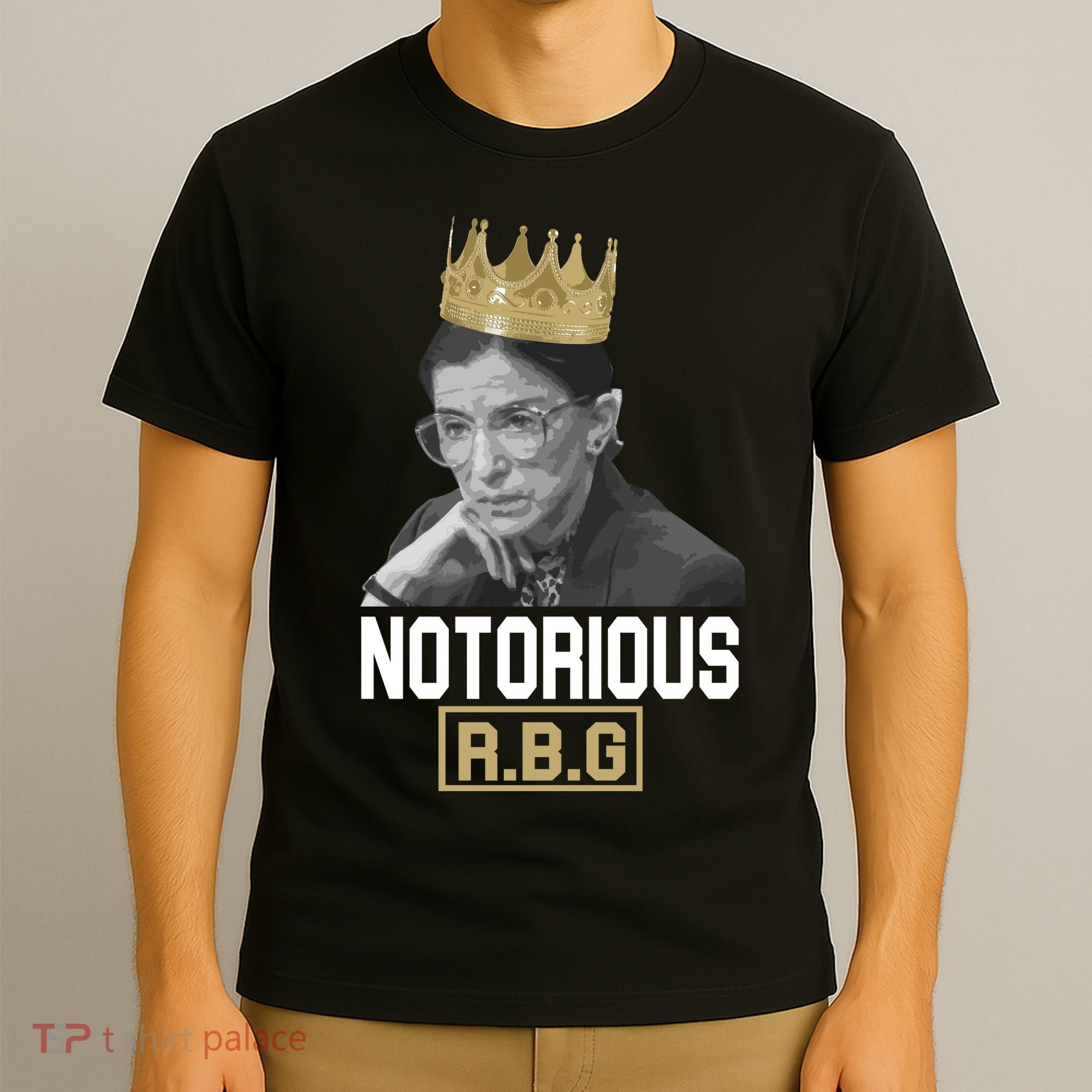 Notorious RBG Classic Ruth Crown T-Shirt