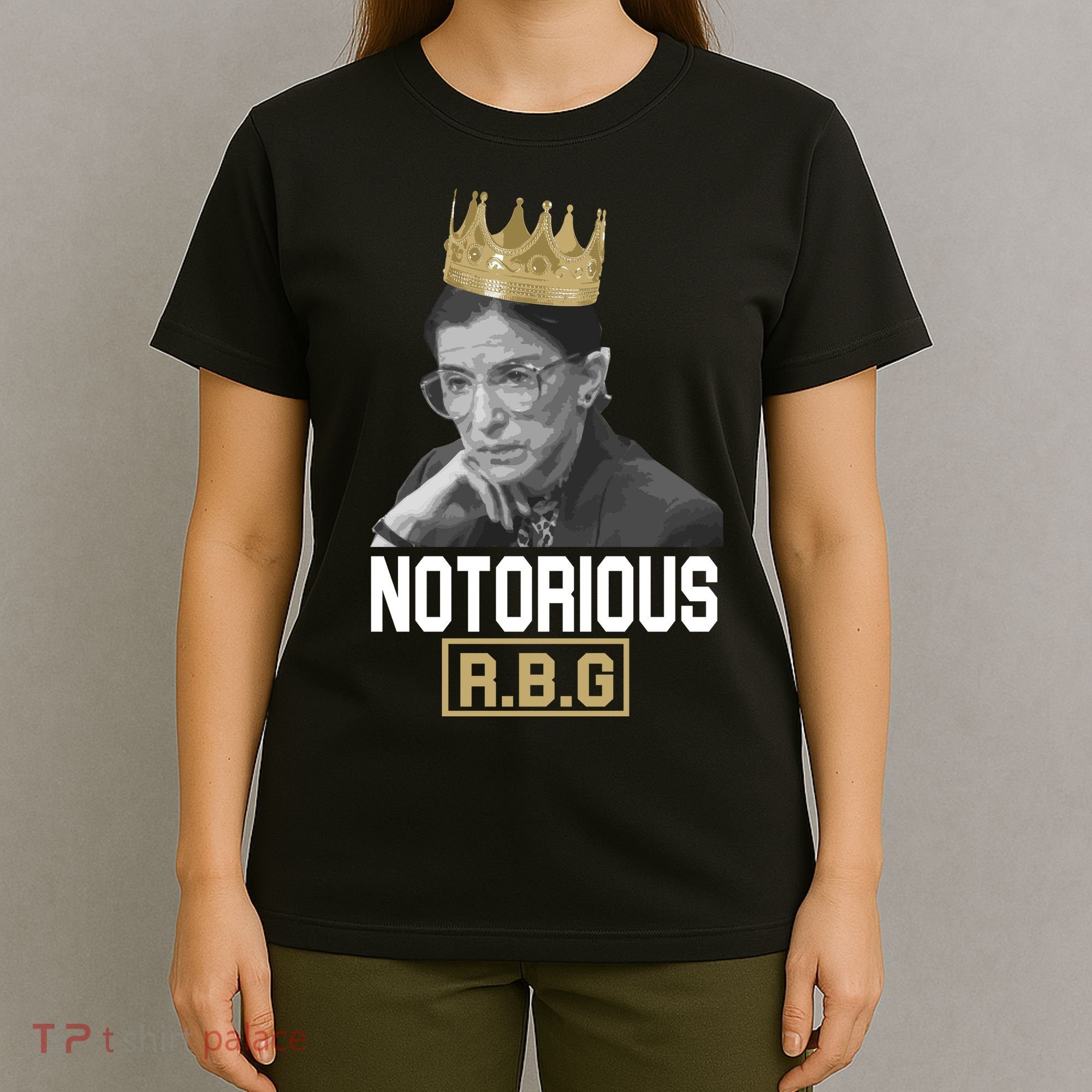 Notorious RBG Classic Ruth Crown T-Shirt