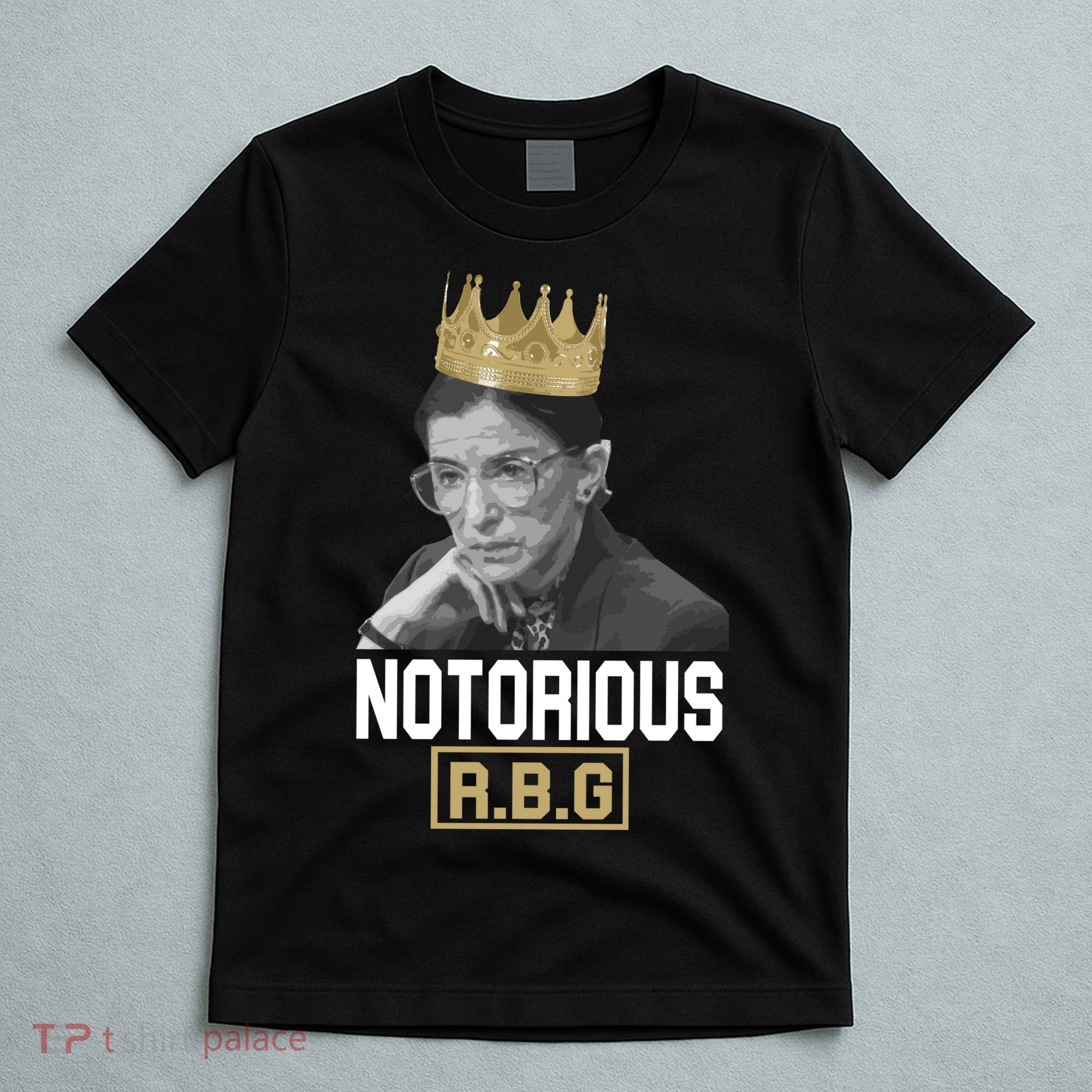 Notorious RBG Classic Ruth Crown T-Shirt
