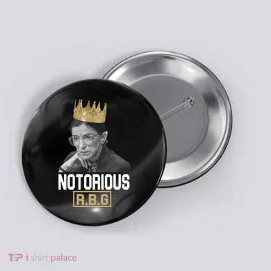 Notorious RBG Classic Ruth Crown Button