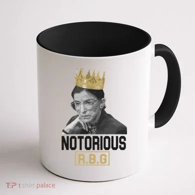 Notorious RBG Classic Ruth Crown Coffee Mug back