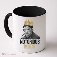 Notorious RBG Classic Ruth Crown Coffee Mug thumb 0