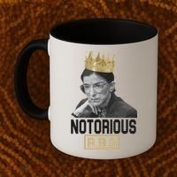 Notorious RBG Classic Ruth Crown Coffee Mug thumb 2