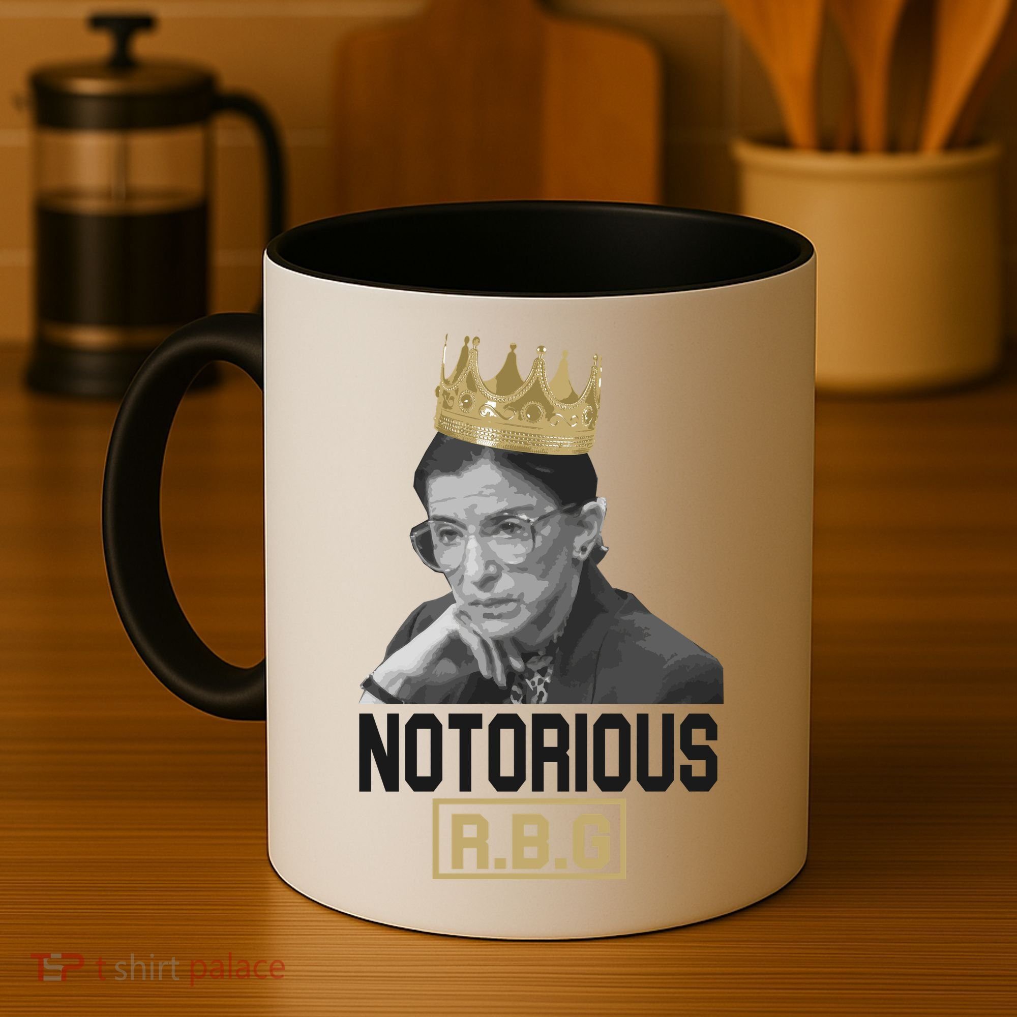 Notorious RBG Classic Ruth Crown Coffee Mug