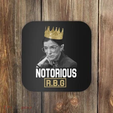 Notorious RBG Classic Ruth Crown Coaster