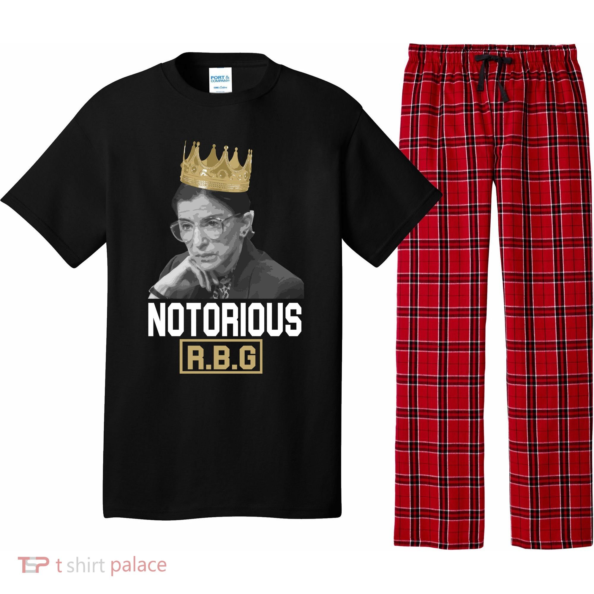 Notorious RBG Classic Ruth Crown Pajama Set