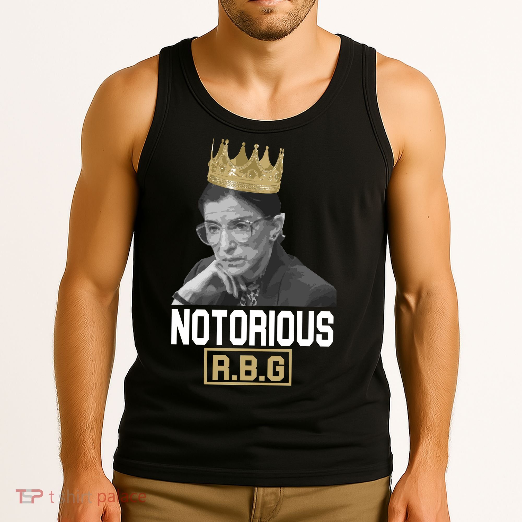 Notorious RBG Classic Ruth Crown Tank Top