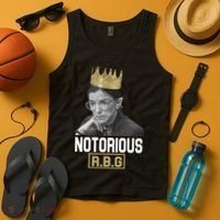 Notorious RBG Classic Ruth Crown Tank Top thumb 4