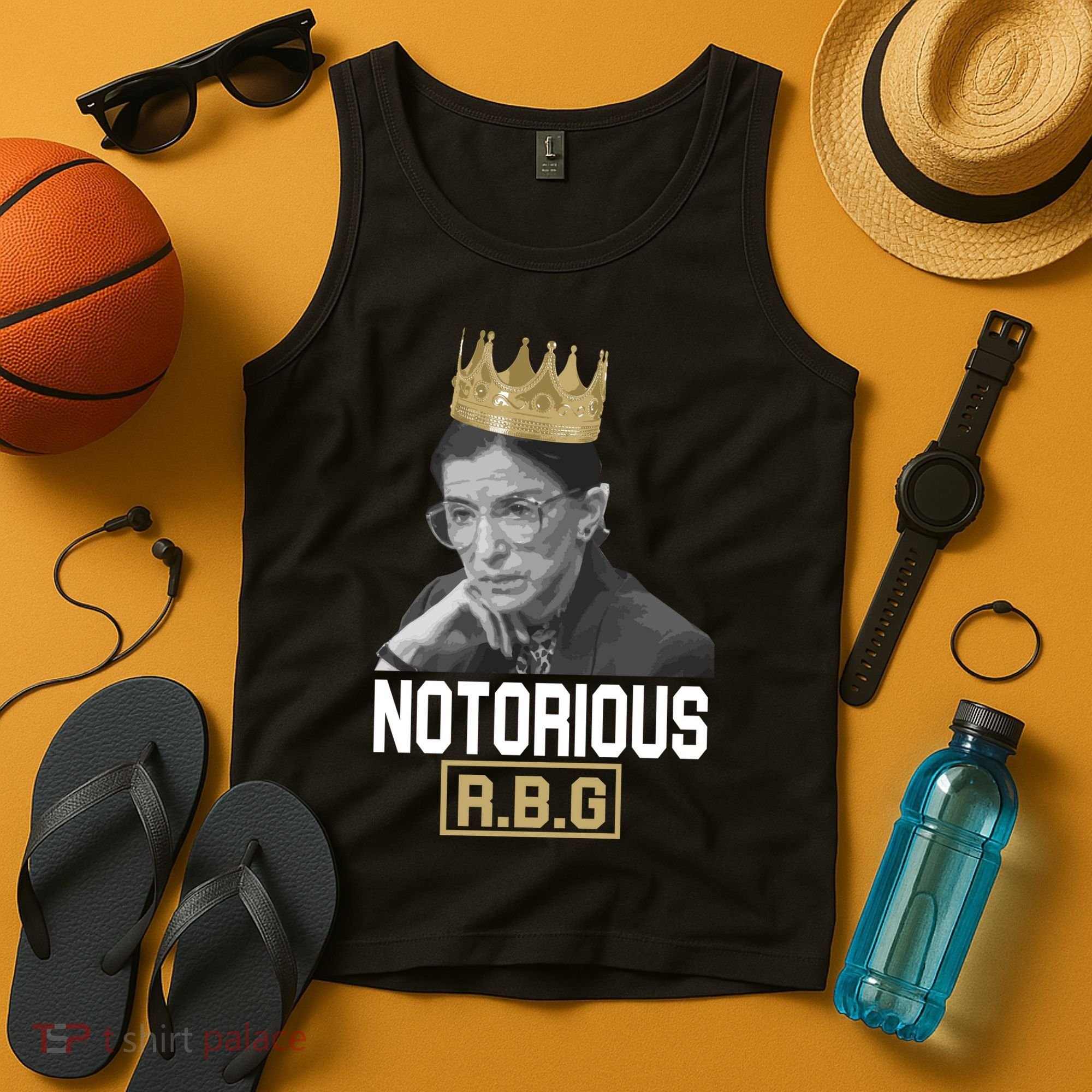 Notorious RBG Classic Ruth Crown Tank Top