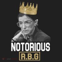 Notorious RBG Classic Ruth Crown Golf Towel thumb 3
