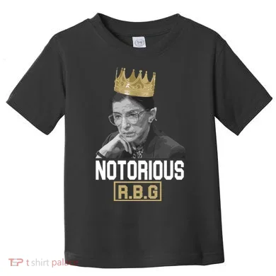 Notorious RBG Classic Ruth Crown Toddler T-Shirt