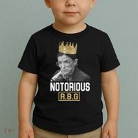 Notorious RBG Classic Ruth Crown Toddler T-Shirt thumb 2