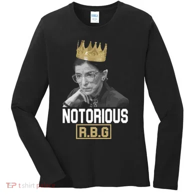 Notorious RBG Classic Ruth Crown Women's Long Sleeve Shirt