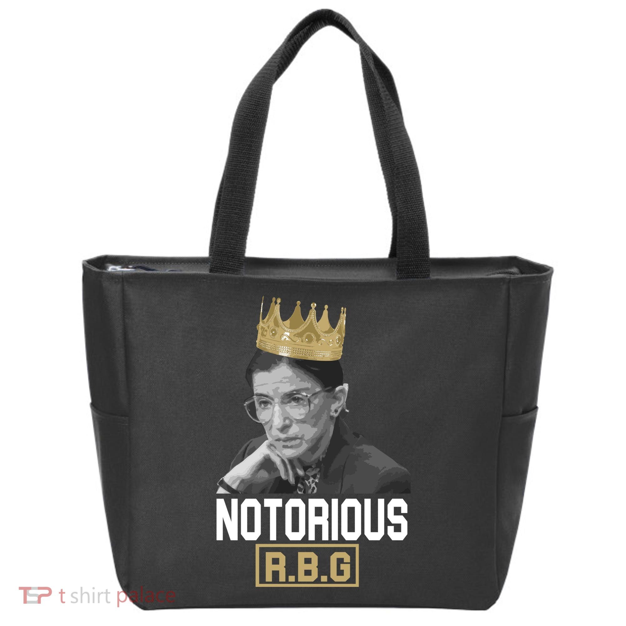 Notorious RBG Classic Ruth Crown Tote Bag