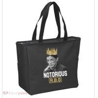 Notorious RBG Classic Ruth Crown Tote Bag thumb 2