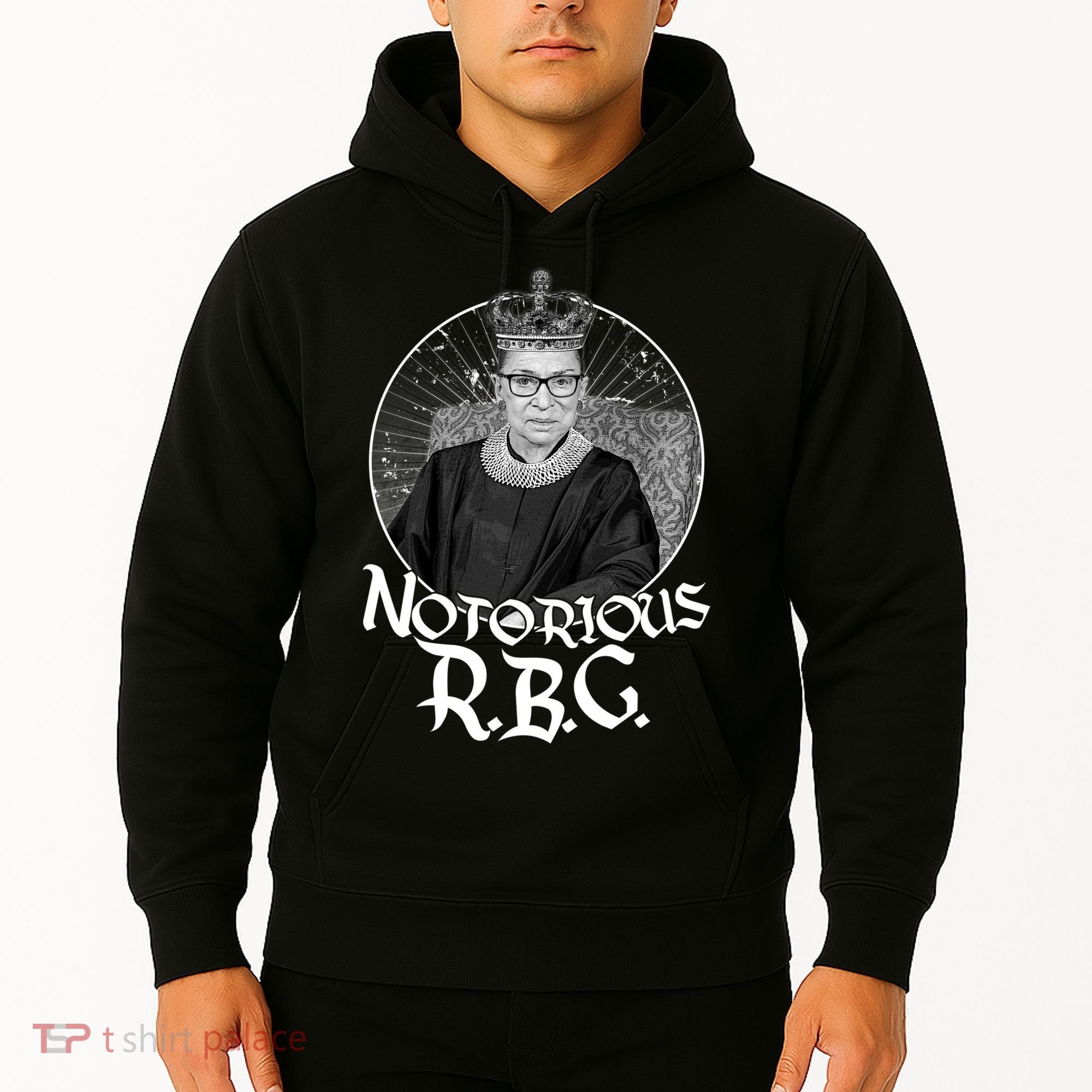 Notorious RBG Crown Hoodie