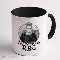 Notorious RBG Crown Coffee Mug thumb 1