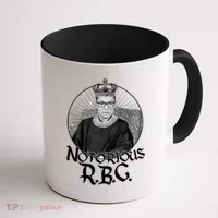 Notorious RBG Crown Coffee Mug thumb 1