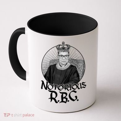 Notorious RBG Crown Coffee Mug