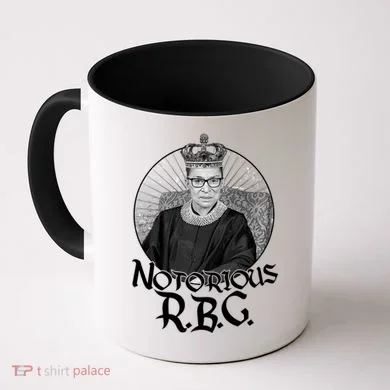 Notorious RBG Crown Coffee Mug