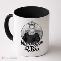 Notorious RBG Crown Coffee Mug thumb 0