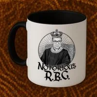 Notorious RBG Crown Coffee Mug thumb 2