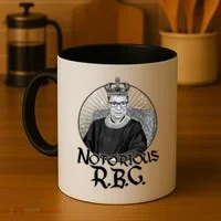 Notorious RBG Crown Coffee Mug thumb 4