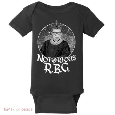 Notorious RBG Crown Baby Bodysuit