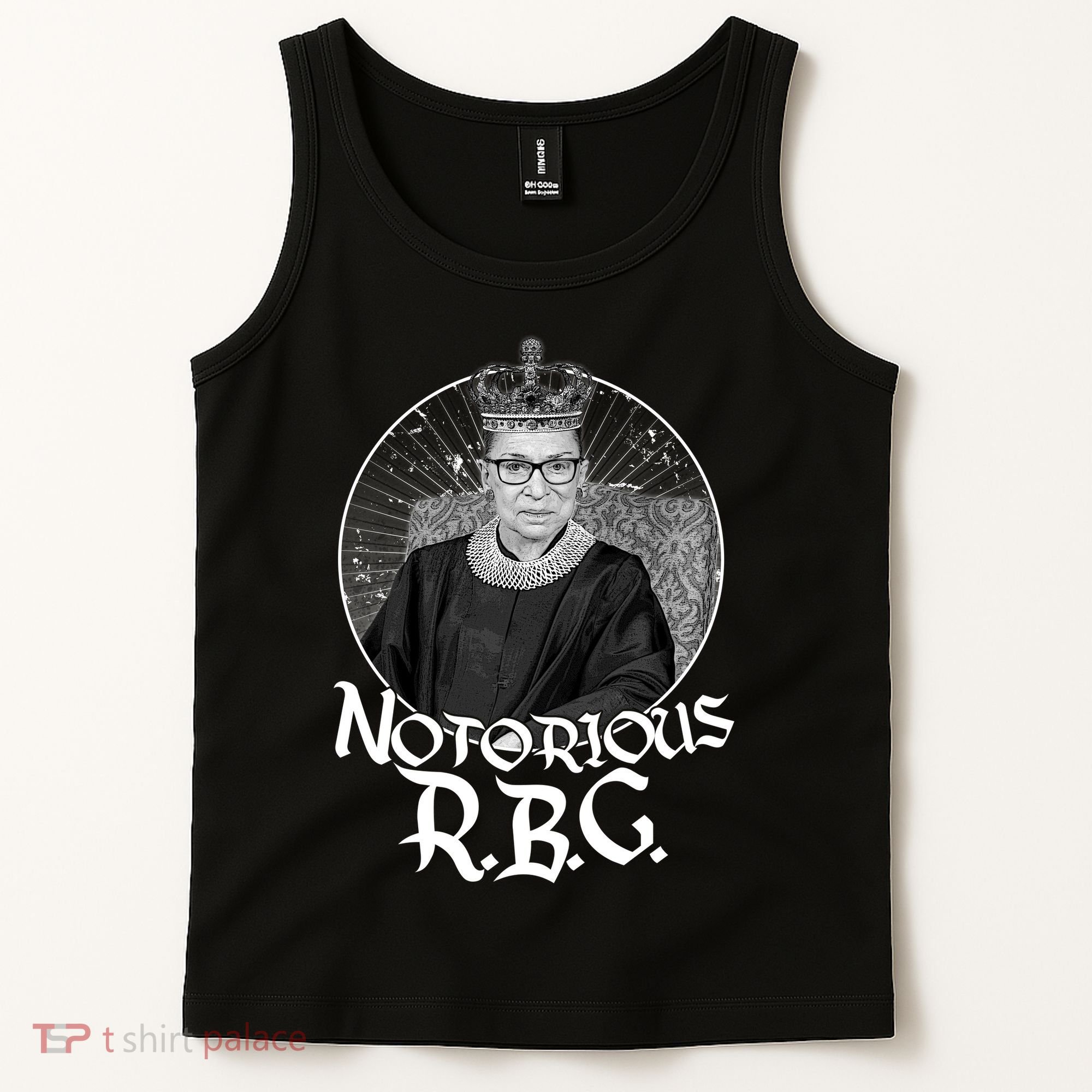 Notorious RBG Crown Tank Top