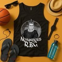 Notorious RBG Crown Tank Top thumb 4