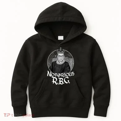 Notorious RBG Crown Kids Hoodie