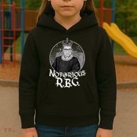 Notorious RBG Crown Kids Hoodie thumb 3